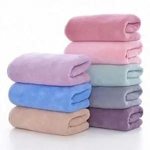 毛巾面部沐浴细节黑色发丝批发运动婴儿毛巾干燥碟线超细纤维毛巾