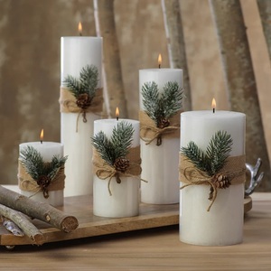 Merry Christmas Wholesale White Pillar <strong>Candles</strong> /unscented <strong>square</strong> <strong>Candles</strong>/ Decorative Household <strong>Candle</strong> - Product Image 1