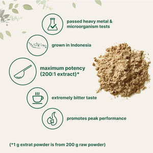 공장 직접 핫 세일 100:1/200:1 농축 식품 학년 통캇 알리 추출 분말 뿌리 드럼 개인 라벨 대량 도매 - Product Image 6