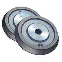 Roue de meulage diamant pour Machine spéciale, bord rond à 45 degrés, 1 pièce