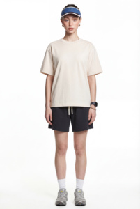 Camiseta de hombre 100% algodón, corte regular, 250g, color sólido, básica, manga corta, para todas las ocasiones - Product Image 4