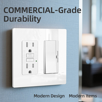 Yineng GFCI Prise Duplex 15 Amp pour Listed 100% Testé American Standard Modern 125V US Standard Copper GFCI Receptacle