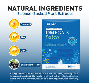โอเมก้า-3 <span class=keywords><strong>DHA</strong></span> สนับสนุนหัวใจและหลอดเลือดแพทช์เฉพาะที่ antarctic kril น้ำมันโอเมก้า-3 Patch หัวใจและสมองสนับสนุนสุขภาพ - Product Image 3