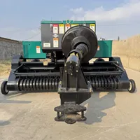 Presse à balles carrées pour foin et paille, tractée par un tracteur, à haute productivité, avec boîte de vitesses, garantie de 2 ans, Huadewode, modèle NF3045