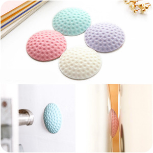 Thickened wall anti-collision pad, door back anti-collision pad without <b>drilling</b>, silent anti-collision pad, door handle and - Product Image 5