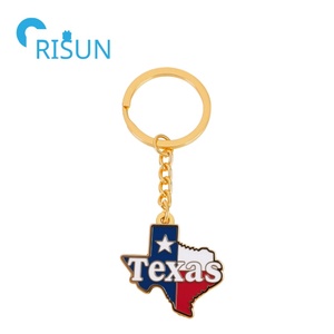 Mỹ Yêu Nước texan bản đồ cờ Móc khóa móc khóa Mỹ TX <span class=keywords><strong>Texas</strong></span> bang Móc Chìa Khóa vẫy cờ - Product Image 6