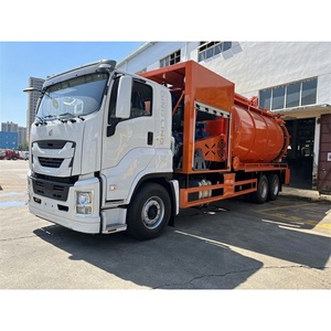 Camión de Limpieza de Alcantarillado con Tanque de Vacío de Alta Presión ISUZU GIGA, Tanque de 22 CBM, Emisión Euro 3, Tracción 6x4 - Product Image 1
