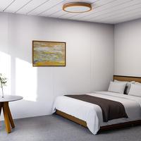 Maison modulaire préfabriquée détachable de haute qualité avec conteneur en panneaux sandwich d'acier de 20 pieds ou 40 pieds pour bureau ou habitation