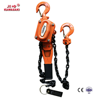 Palans à levier à cliquet de 1 tonne, chaîne G80 de 1,5 m, palan manuel CE, treuil manuel pour travaux de construction industrielle, levage et amarrage