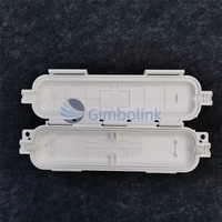 Caja de Protección de Fibra Óptica, Conector de Extensión, Acoplador de Brida SC de 1 Núcleo, Adaptador, Mini Cierre de Empalme, Conexión Impermeable