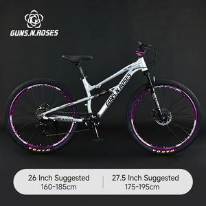 Bicicleta <span class=keywords><strong>de</strong></span> <span class=keywords><strong>Montaña</strong></span> <span class=keywords><strong>de</strong></span> Aluminio <span class=keywords><strong>de</strong></span> 27.5 Pulgadas, Nueva, con Suspensión Completa, para Hombres Adultos, <span class=keywords><strong>24</strong></span>, 26 y 27.5 Pulgadas, Bicicleta <span class=keywords><strong>de</strong></span> Descenso - Product Image 5