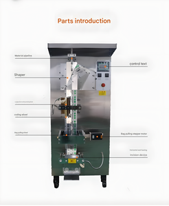 Machine de traitement de l'eau pour sachets et eau en bouteille, petite entreprise au Ghana, emballage automatique de lait pasteurisé - Product Image 3
