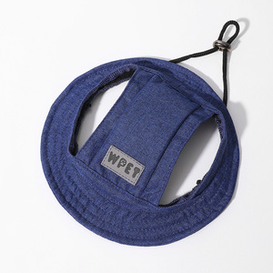 Sombrero de verano para mascotas, venta al por mayor, protección solar, sombrero de vaquero para perros, sombreros de béisbol personalizados para perros - Product Image 6