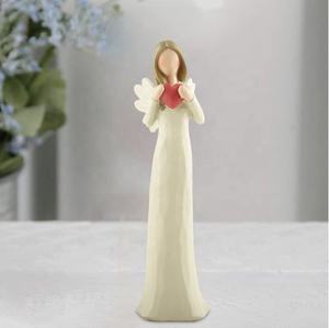 Home Decoração Anjo Estátua Artesanato Anjo Estatueta para Presentes Mãe Resina Anjo Escultura Figura - Product Image 6