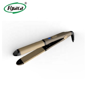RYACA de nuevo profesional de diseño 2 en 1 plancha de pelo <span class=keywords><strong>rizador</strong></span> con cerradura de la manija - Product Image 3