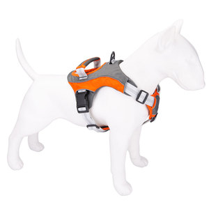 Arnés ajustable y transpirable para perros grandes, para ejercicio al aire libre, deportivo, verde - Product Image 4