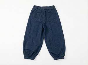 Women's Loose Denim <strong>Jeans</strong> Side Stripe Wide Leg Pants <strong>Elastic</strong> Waist Baggy Men's Streetwear Casual Blue Trousers Summer Fashion - Product Image 6