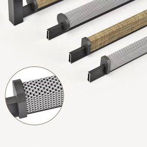 Tige de suspension en aluminium <span class=keywords><strong>extensible</strong></span> facile à installer pour la quincaillerie de garde-robe de placards de maison ou de magasin - Product Image 4