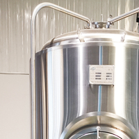 Cuves de Fermentation de Bière en Acier Inoxydable à Double Enveloppe 2000L 3000L 4000L 5000L avec Contrôle Semi-Automatique pour Brasseries et Pubs