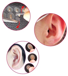 Adesivi auricolari in acciaio inossidabile Kit per agopuntura semi per risolvere mal di testa mal di schiena Stress - Product Image 4