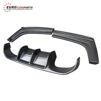 3 Series F30 M3 Style Pare-chocs arrière en fibre de carbone Lèvre de pare-chocs arrière adaptée au diffuseur arrière F30 M3 avec coin pour M3 F30