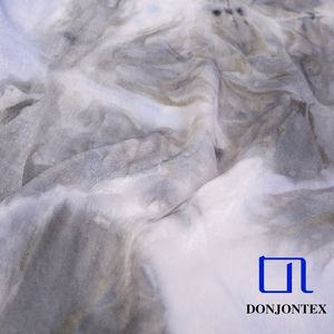 Crêpe de couleur personnalisée satin 100% polyester tissu doux léger <span class=keywords><strong>Paris</strong></span> velours pour vêtements pour femmes et mariages pour filles - Product Image 2