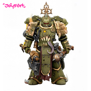 Figura de Acción Articulada de Guerrero de la Plaga de Death Guard de Warhammer 40k, Escala 1/18, Set Completo, Modelo de PVC con Licencia Oficial de JOYTOY - Product Image 1