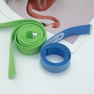 Custom Heat Printing Reflective Jacquard High Tension PP Strap Elastic Band Headlamp Strap With Adjustable Buckle for Outdoor - Product Image 2