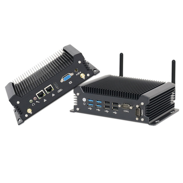 Linkleaps Hot Selling Fanless Intel I5 1235U DDR5 Industrial Mini PC Dual GbE LAN with Wi-Fi Embedded in Stock