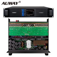 Amplificateur de puissance Classe TD 2 canaux 14000W FP14000Q pour système Line Array professionnel 8/4 Ohm Métal - Vente Flash