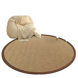Alfombra Moderna de Estilo Pastoral Chino, 100% Sisal Natural, Hecha a Máquina, de Látex Ecológico, de Lujo, Antiarañazos, Apta para Mascotas - Product Image 2