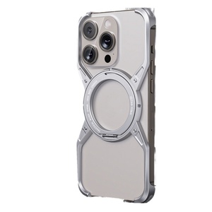 เคสอลูมิเนียมอัลลอยด์ฟิล์มเลนส์กล้องสำหรับ iPhone 13 14 15 16 PRO MAX แหวนป้องกันกรอบโลหะฝาครอบแม่เหล็ก - Product Image 1