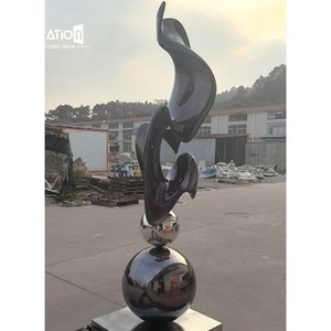 Sculpture de <span class=keywords><strong>couloir</strong></span> d'hôtel en FRP en forme de goutte d'eau pour l'art de la réception d'hôtels de luxe, conception personnalisée, art ondulé en FRP - Product Image 3