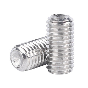 Bán Buôn Thép Không Gỉ Hình Lục Giác Ổ Cắm Đặt Vít Với Cup Điểm Đen M3 M4 M5 Hex Ổ Cắm <span class=keywords><strong>Allen</strong></span> Đầu Grub Bộ Vít - Product Image 3