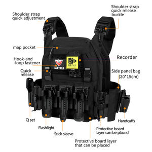 Nuevo Chaleco Táctico de Moda, Protector, Ligero, Duradero, de Liberación Rápida, Personalizado, de Nailon 1000D, con Sistema MOLLE, para Entrenamiento - Product Image 3