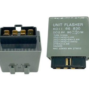 Relé Intermitente para Automóvil Yu Zhou 12V 7P KO11 66 830 con Contacto Plateado para Reemplazo y Reparación - Product Image 3