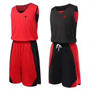 Uniforme de basket-ball de couleur différente de matériau solide pour les vêtements de sport/uniformes de basket-ball de femmes d'hommes à la mode sur mesure - Product Image 1