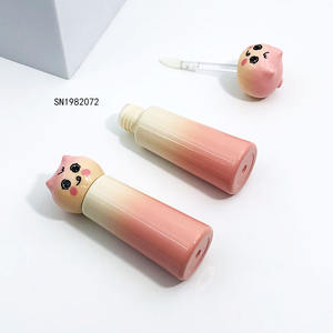 Leuke lege lipgloss tube cosmetische verpakking ABS lipgloss verpakking gepersonaliseerde cartoon lipgloss tube - Product Image 4