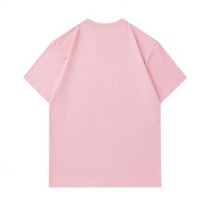 Camiseta de punto holgada extragrande de alta calidad, con estampado en relieve, bordado personalizado, 100% algodón para hombre - Product Image 3