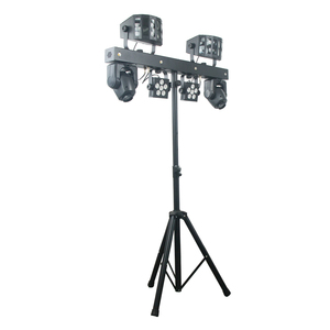 Portable <strong>Gigbar</strong> 4-in-1 Butterfly Strobe Par Moving Head Laser RGBW DMX512 Control Removable Bar Disco Party Stage Light - Product Image 2
