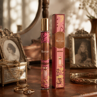 Coffret de Luxe Eau de Parfum Terre Cuite Poussiéreuse pour Lui & Elle – Flacon Cylindrique Fin pour Maison, Bureau, Croisière, Bar – Parfum Longue Durée