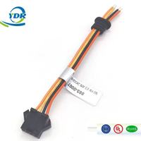 Cable de Alimentación Personalizable Mini SATA de 6 Pines con Aislamiento de Nailon, Conductor de Cobre Estañado, Cubierta de Silicona de 1m para Electrónica Automotriz