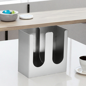 BEILAIFEI Disposable Stainless Steel Coffee Cup Divider with Beverage Straw and Metal <b>Rod</b> Bar Cup <b>Holder</b> - Product Image 3