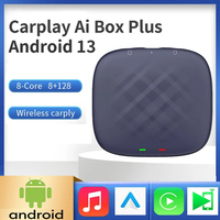 Android 13.0 CarPlay Ai Box Max,8 Go + 128 Go, 8 cœurs, Snapdragon QCM 6125/SM 6225,Support Wireless CarPlay/Wireless Android Auto