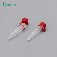 Fournitures de laboratoire Tube à centrifuger stérile médical Tube à centrifuger jetable en plastique avec bouchon à vis