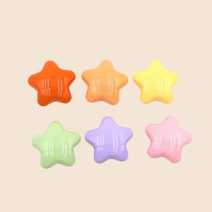 El mejor precio, tubo de bálsamo labial caliente, Mini viaje, Color portátil, paquete de maquillaje vacío, tubo de lápiz labial en forma de estrella - Product Image 2