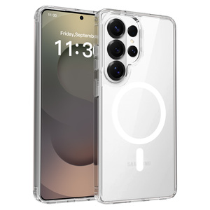 Disponibile negli USA: Custodia Trasparente di Alta Qualità per Samsung Galaxy S26 Ultra, Anti-Graffio, Anti-Ingiallimento, Antiurto, Magnetica - Product Image 1