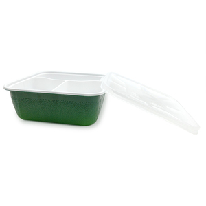 Source Factory Customization <strong>Square</strong> PP Microwave Safe Takeout <strong>Plastic</strong> Takeaway Food <strong>Containers</strong> with Divide for Fast Food - Product Image 6