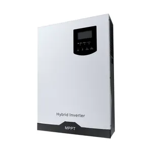 Usine Prix Monophasé Hors Réseau Onduleur Solaire Hybride À Onde Sinusoïdale Pure Convertisseur 48V 5.5KW 5500W