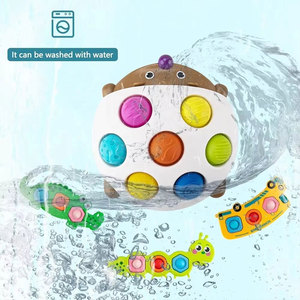 Juguetes Montessori de Silicona con Forma de <span class=keywords><strong>Erizo</strong></span> para Bebés y Niños, Juguetes Antiestrés para Presionar con los Dedos, Juguetes de Burbujas - Product Image 6